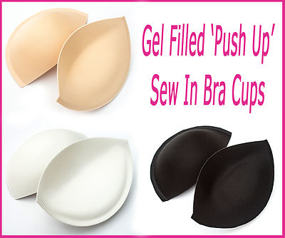 MEHRFACHPACK PUSH UP BH Cups zum Einnähen - perfekt für Schneider oder Brautmodengeschäfte