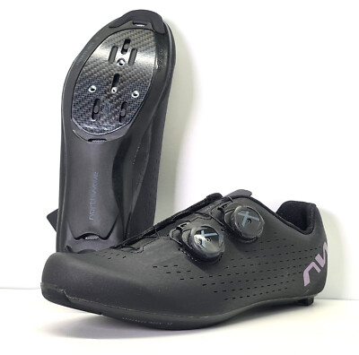 Northwave Revolution 3 Rennradschuhe schwarz 2024 Look SPD-SL Speedplay   Gr. 45