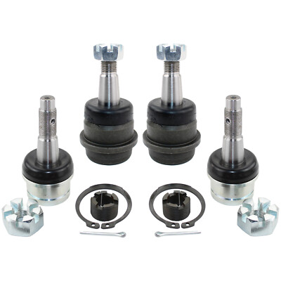 Bison Performance 4pcs Front Upper Lower Ball Joints Kit For Jeep Grand Cherokee