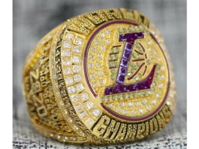 Warriors Bague Lakers 2021 Prix Nba Warriors Bague Champion Nba