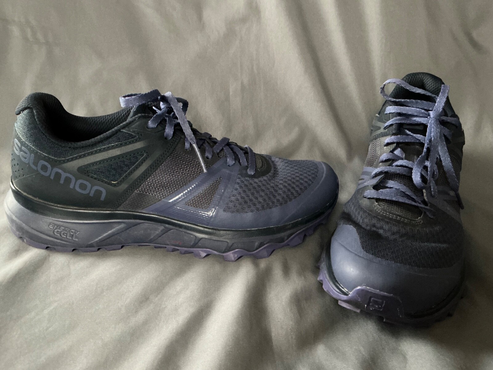 Salomon Trailster Scarpe da Trail Running Nero Viola Donna 12 EXC 406118