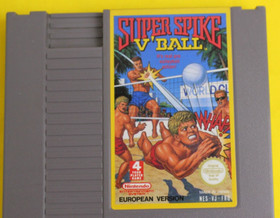 Super Spike V'Ball - European Version - Nintendo NES-VJ-FRG - 1992 - Volleyball