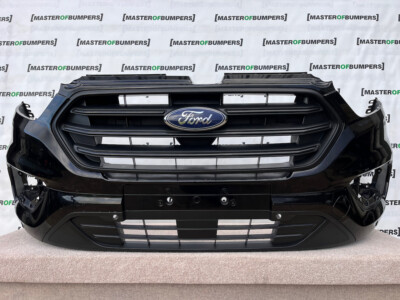 FORD TRANSIT CUSTOM TREND 2018-2023 FRONT BUMPER W/GRILLE PDC GENUINE  [F326] UK