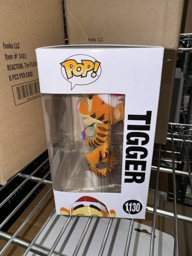 Funko Pop! Vinyl: Disney - Tigger (Flocked) - Amazon (Exclusive) #1130 - Picture 2 of 4