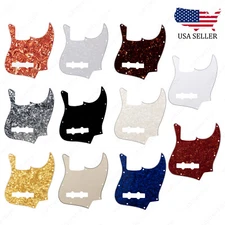 Mulit Colors 4 String Bass Pickguards Scratch Plates For Fender Jazz Bass J Bass