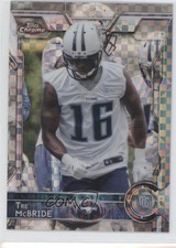 2015 Topps Chrome Rookies Retail X-Fractor Tre McBride #196 1i7