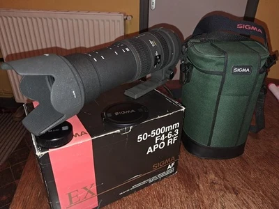 SIGMA 50 500 F4 6.3 APO RF HSM POUR NIKON EXCELLENT ETAT - Photo 1/4