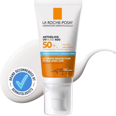La Roche-Posay Anthelios UVMune 400 Hydrating Cream SPF50+ 50ml Sunscreen NEW