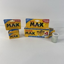 Lot 6 Kodak Max Versatility 400 24 Exposure 35mm Color Film Exp 2003
