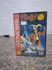 Pirates Gold Sega Genesis 1993 MicroProse Game CIB w/Manual TESTED