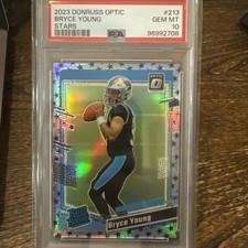 2023 Panini Donruss Optic - Rated Rookie Bryce Young Stars Prizm (RC) PSA 10