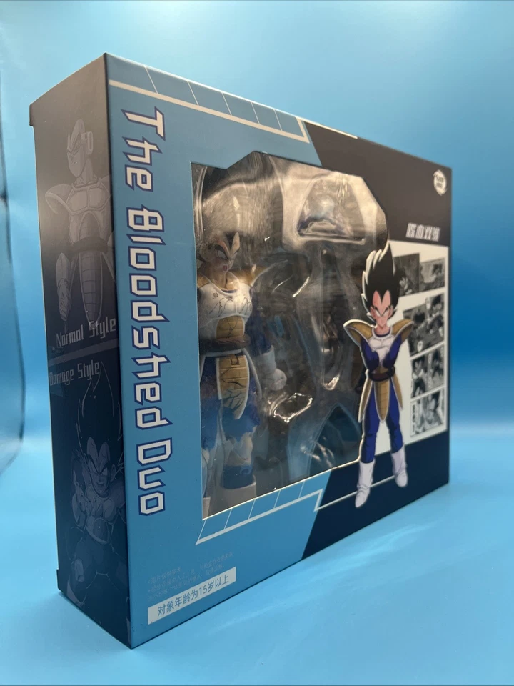 SH Figuarts Dragon Ball Z Black Hole Scouter Vegeta & Battle Damaged Armor *NEW* - Image 2 of 4