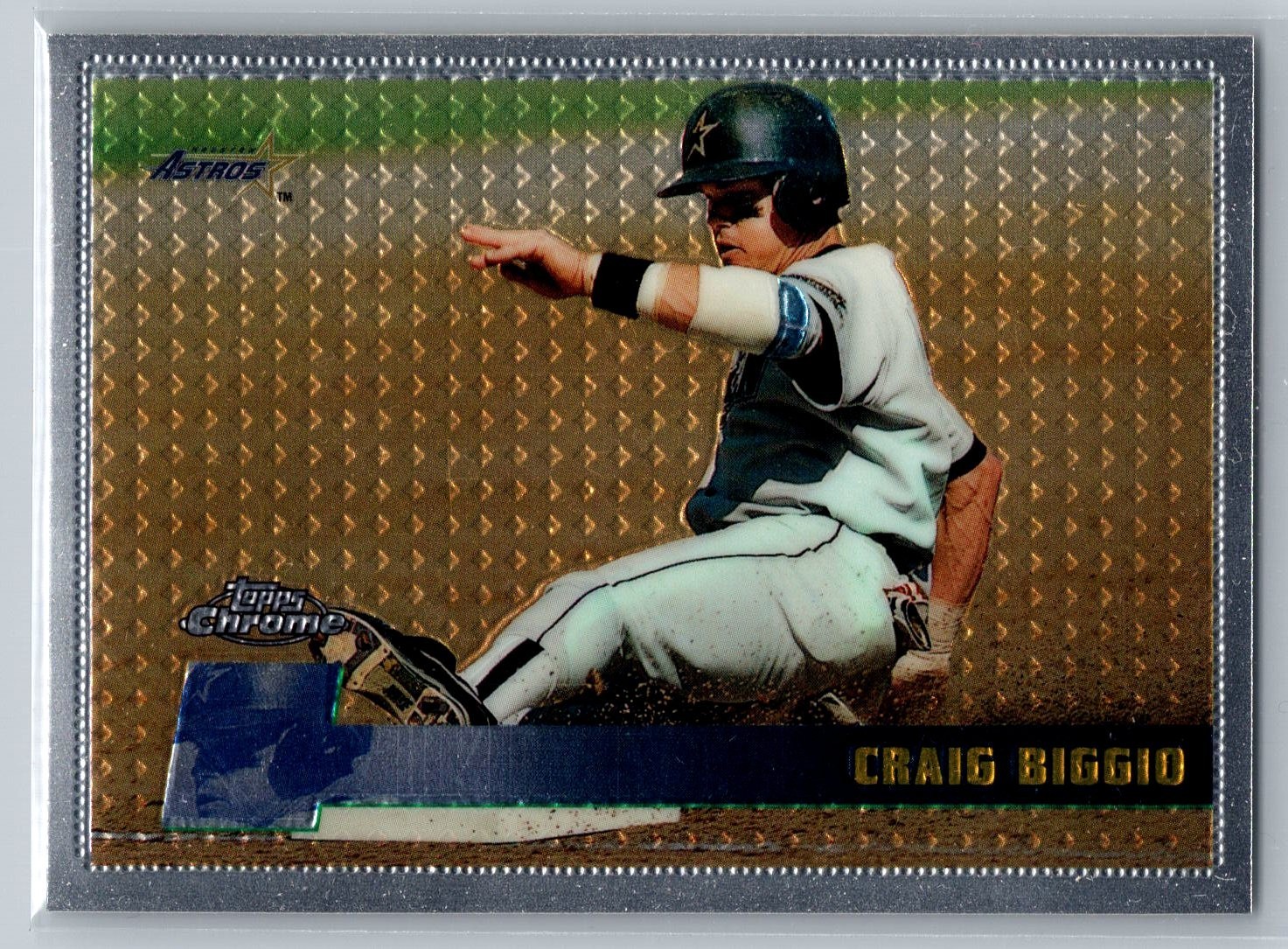 1996 Topps Chrome #122 Craig Biggio Houston Astros