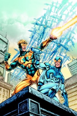 BOOSTER GOLD: BLUE AND GOLD By Geoff Johns & Jeff Katz - Hardcover **BRAND NEW**