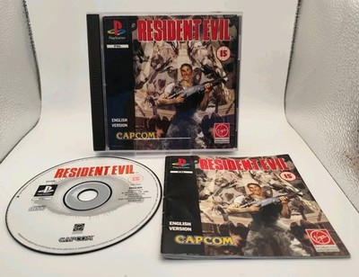 Resident Evil PS1 Playstation 1 PsOne PS One Spiel - UK Release