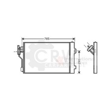 Condensateur Mercedes VITO