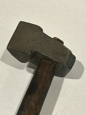 Vintage Blacksmith 2 Lb Swage Hammer Anvil Forge Knife Blade Farrier