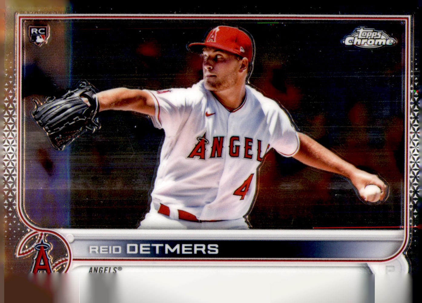 2022 Topps Chrome #79 Reid Detmers RC Los Angeles Angels