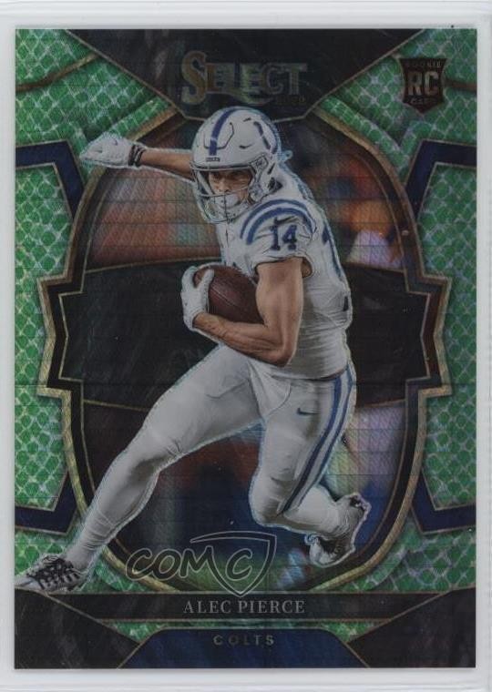 2022 Panini Select Concourse Dragon Scale Prizm 19/89 Alec Pierce Rookie RC 13kh