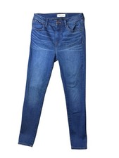 Madewell High-Rise Skinny Jeans Blue Medium Wash  27  Boho Preppy Quiet Luxury