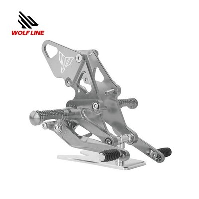 WOLFLINE Adjustable Rear Set Rearsets Footrest For Yamaha MT07