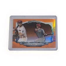 Topps 2018 Bowman Draft Jonathan India #BS-JI Orange Refractor 7/25 RC