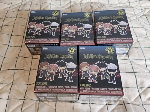Funko Mystery Minis Blind Box Lot Of 5 Jujutsu Kaisen Vinyl Figure Sealed