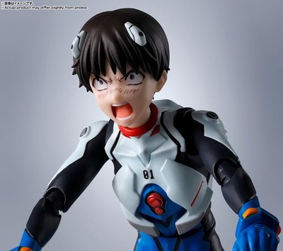 PSL BANDAI S.H.Figuarts Shinji Ikari Evangelion Series from JAPAN