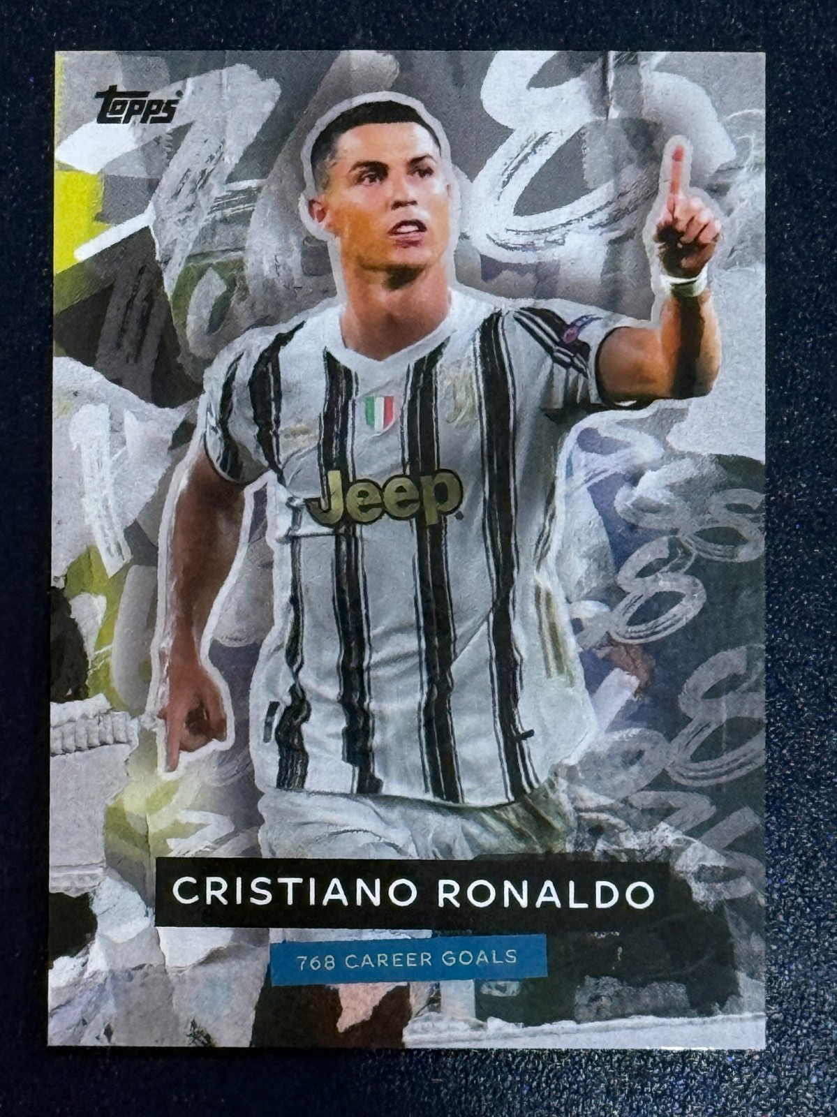 Topps 2021 Greatest Goalscorer Cristiano Ronaldo 768 Career Goals /36331