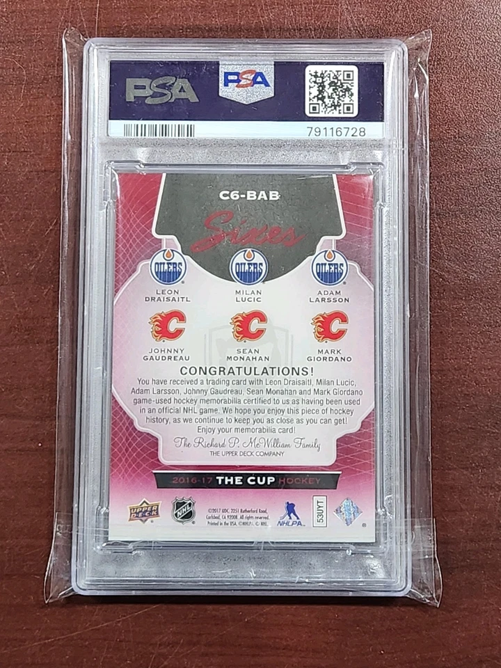 2016-17 Upper Deck The Cup #C6BAB Sixes Jersey Red Tag (1/2) - Image 2 of 2
