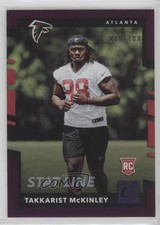 2017 Panini Donruss Rookies Stat Line Season 8/100 Takkarist McKinley #400 1q9
