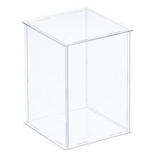Clear Display Case, Acrylic Assemble Box 25x25x35cm for Collectibles, Crafts