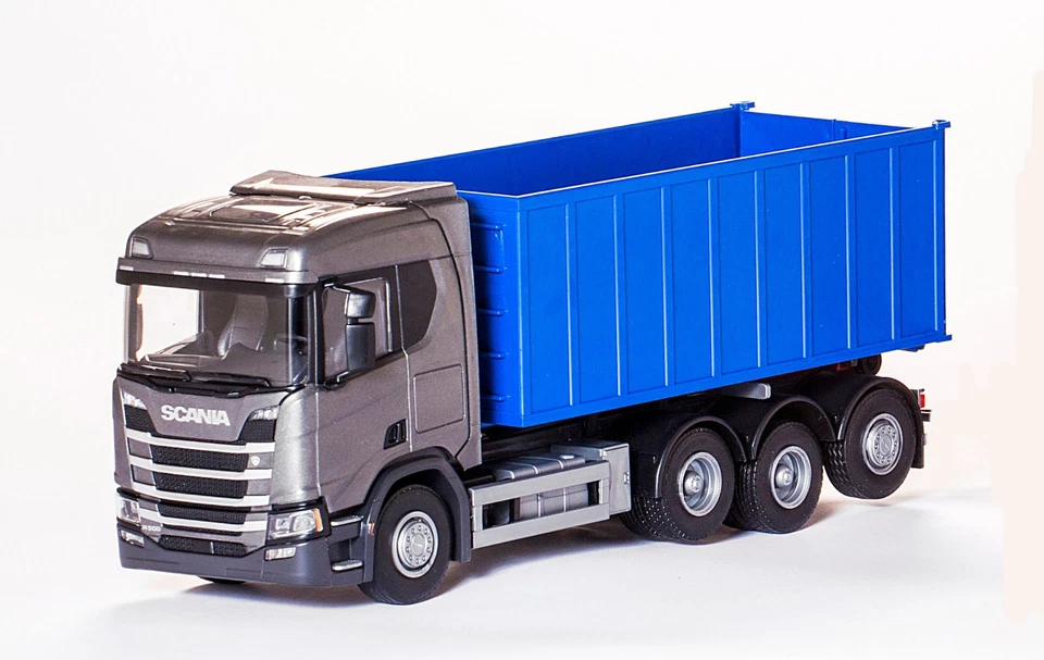 EMEK, SCANIA CR 8x4 gris, échelle 1/25, EMEK20863 - Photo 1/1