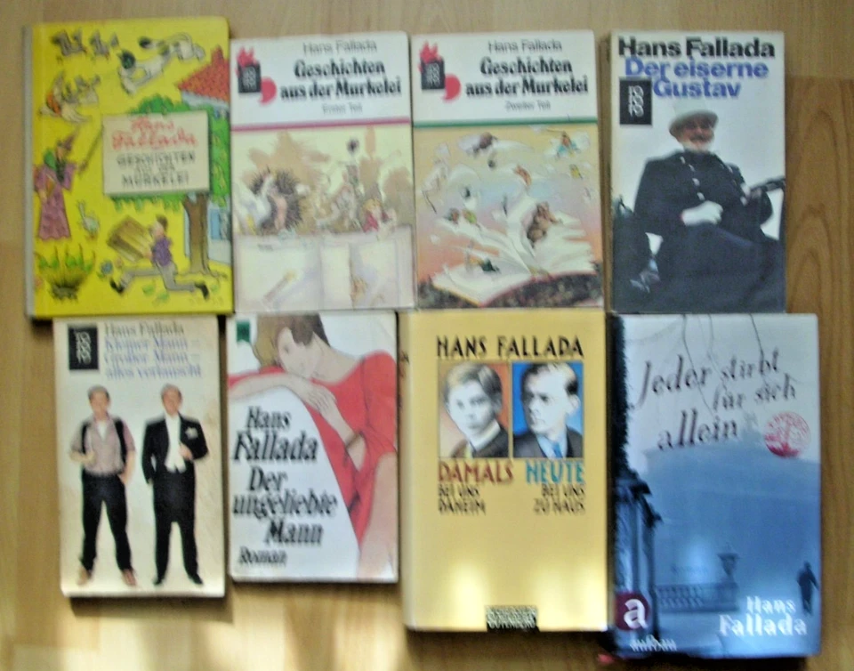 22 x HANS FALLADA: Literatur des 20. Jahrhunderts, mit Erstausgaben, 8 kg Paket - Bild 3 von 4