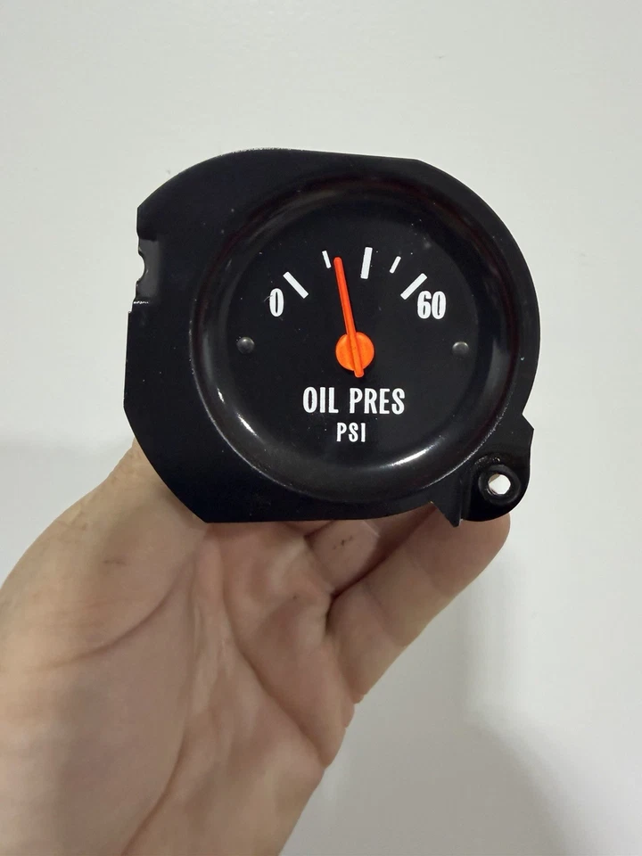 Приборная панель указатель давления масла для грузовика 73-79 GMC C10 C20 C30 для Chevy от оригинального производителя - Изображение 2 из 4