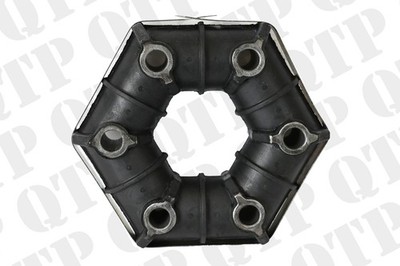 Rubber Topper Shaft Drive Coupler 6 Hole 114mm