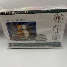 Creative Cats Pattern Latch Hook Rug Kit - Base, Yarn And Hook Included