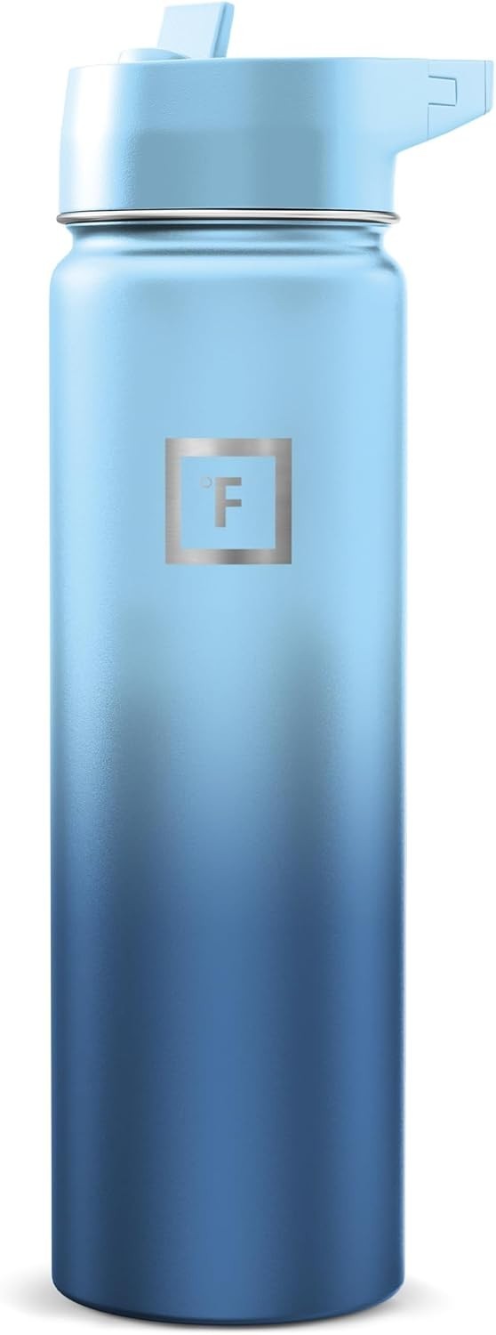 Stainless Steel Water Bottle - 24 oz Insulated & Sweatproof 