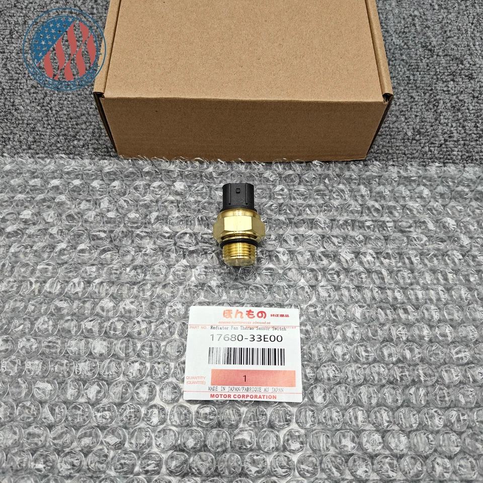 Radiator Coolant Fan Thermo Switch for Suzuki 17680-33E00 Foto 2 de 4