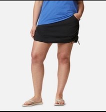 Columbia Women  s Anytime Casual Skort 2X Plus Size EUC LN Lined