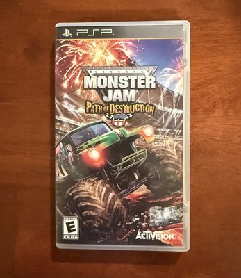 Monster Jam: Path of Destruction / Sony PSP / CIB w/manual Pre-owned 