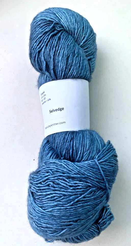 Plucky Knitter - SINGLE - SELVEDGE - 80/20 Merino Wool / Silk - 430 yds - Image 4 of 4