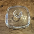Corning Ware Replacement 7” Clear Glass Lid Pyrex A-7-C Casserole LID ONLY