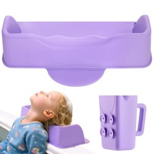 Hair Washing Station for Kids Portable Silicone Hair Washing Basin for Sink 