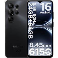 DOOGEE Note56X Android 16 Smartphone Pas Cher 24Go+64Go Telephone 6.56