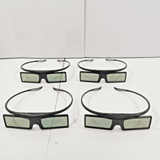 LOT OF 4 SAMSUNG SSG-4100GB ACTIVE 3D GLASSES...