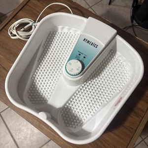 TESTED 100% HoMedics Sole Therapy Foot Spa Model St-1 Heat Massage Wet Dry Feet