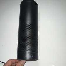 Amazon Echo (1st Gen) Smart Speaker Black Alexa Bluetooth Voice Control Stereo