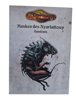 CTHULHU MASKEN DES NYARLATHOTEP HANDOUTS Pegasus Spiele