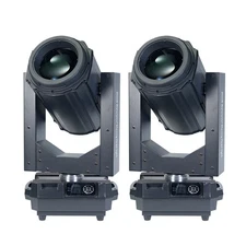 2Pack 350W Waterproof Moving Head Light DMX Sky Sharpy Super Beam IP65 Outdoor